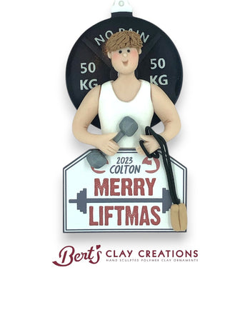 Merry Liftmas Ornament